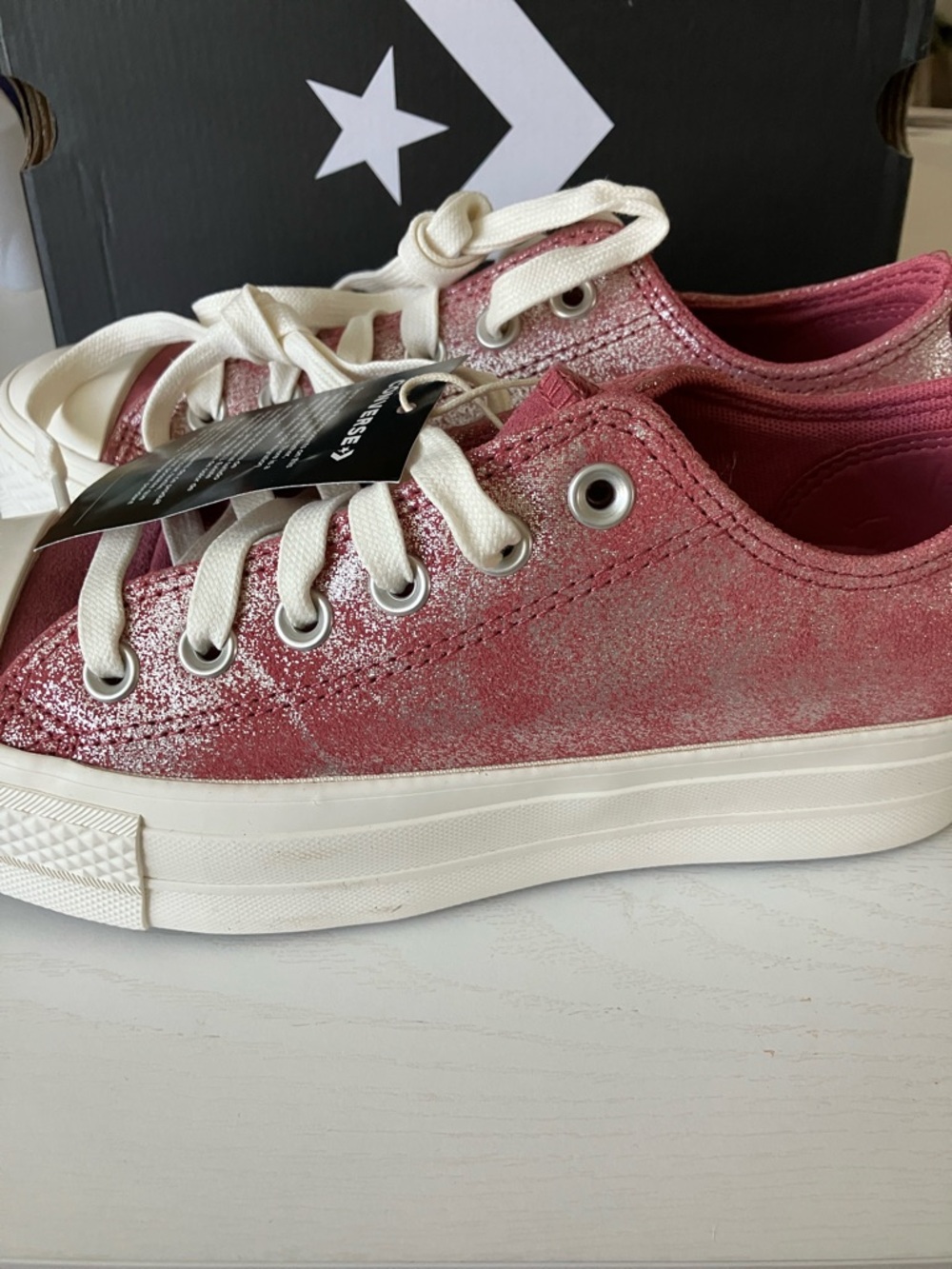 Converse Chuck Taylor All Star Lift Platform Oxford Sneakers (Size 7)NWT - Picture 12 of 16
